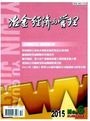 冶金经济与管理